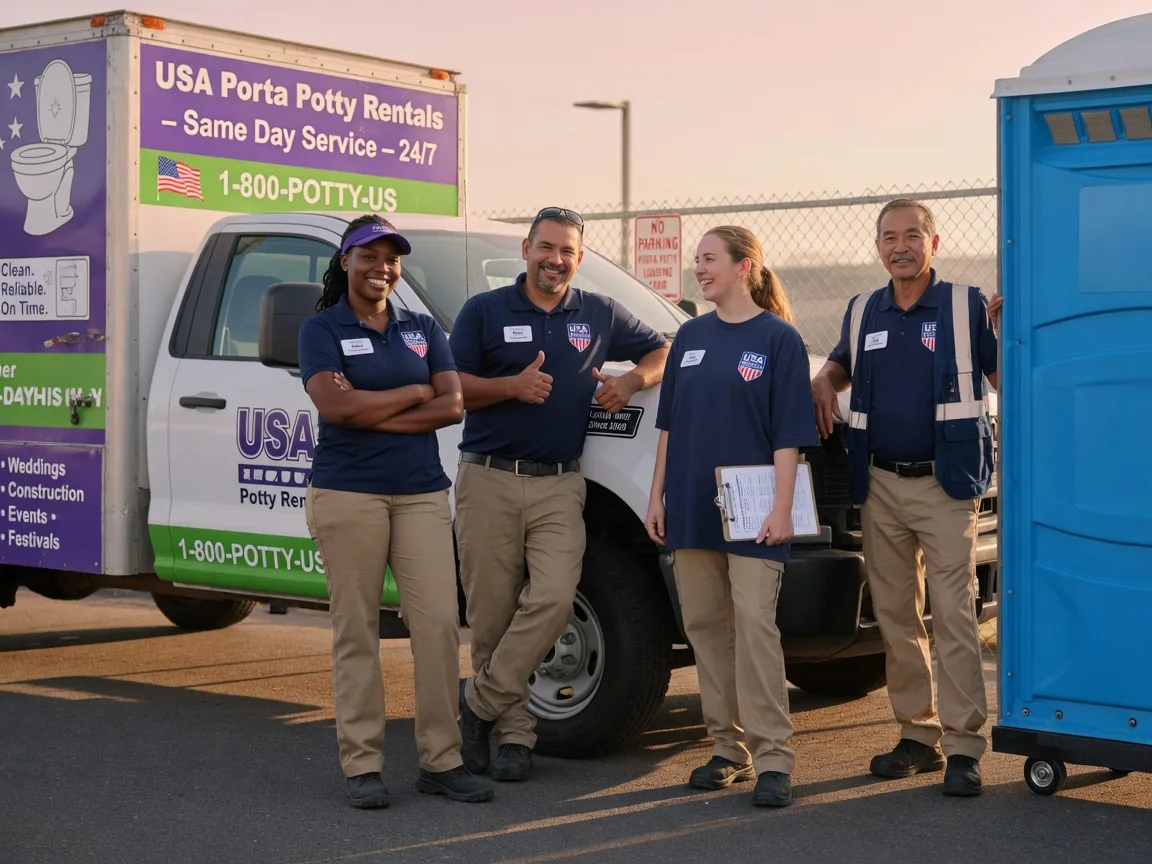 Porta Potty Rental company in Lakewood, WI